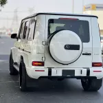 Mercedes-Benz G63 4.0L Petrol 2020 Model Year White Color Exterior  - Thumbnail 6
