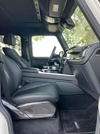Mercedes-Benz G63 4.0L Petrol 2020 Model Year White Color Exterior 