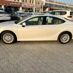 Toyota Camry XLE 2.5L Hybrid 2025 Model Year White Color Exterior   - Thumbnail 6