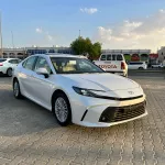 Toyota Camry XLE 2.5L Hybrid 2025 Model Year White Color Exterior   - Thumbnail 1