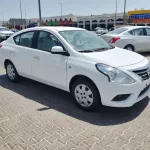 Nissan Sunny 1.8L Petrol 2025 model Year White Color Exterior - Thumbnail 1