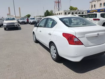 Nissan Sunny 1.8L Petrol 2025 model Year White Color Exterior