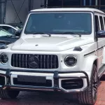 Mercedes-Benz G63 AMG 2022 Model Year White Color Exterior  - Thumbnail 2