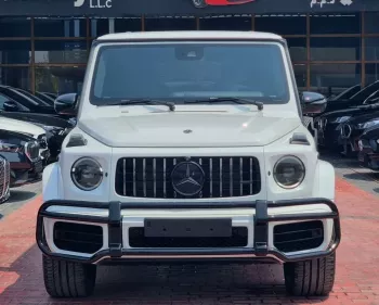 Mercedes-Benz G63 AMG 2022 Model Year White Color Exterior 
