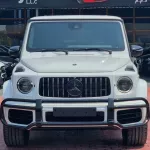 Mercedes-Benz G63 AMG 2022 Model Year White Color Exterior  - Thumbnail 4