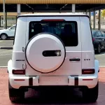 Mercedes-Benz G63 AMG 2022 Model Year White Color Exterior  - Thumbnail 6