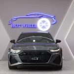 AUDI RS6 2022 MODEL YEAR PETROL GRAY COLOR EXTERIOR - Thumbnail 2