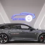 AUDI RS6 2022 MODEL YEAR PETROL GRAY COLOR EXTERIOR - Thumbnail 5