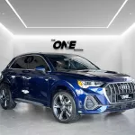 Audi Q3 S Line 2.0L Petrol 2024 Model Year Blue Color Exterior  - Thumbnail 1