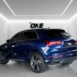 Audi Q3 S Line 2.0L Petrol 2024 Model Year Blue Color Exterior  - Thumbnail 4