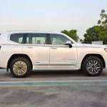 Toyota Land Cruiser VXR 3.5L Petrol 2025 Model Year White Color Exterior  - Thumbnail 3