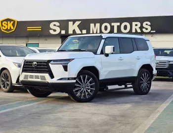 Lexus GX550 3.5L Petrol 2025 Model Year White Color Exterior 