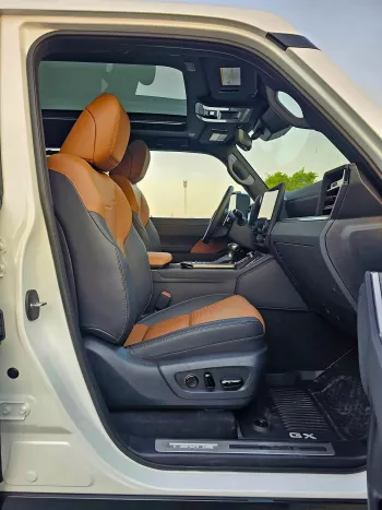 Lexus GX550 3.5L Petrol 2025 Model Year White Color Exterior 