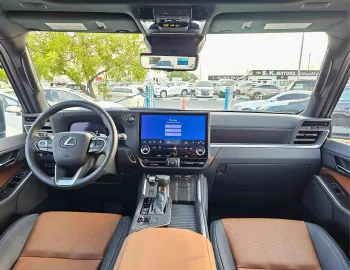 Lexus GX550 3.5L Petrol 2025 Model Year White Color Exterior 