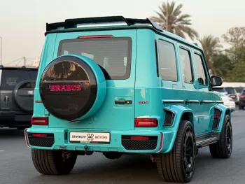 Mercedes-Benz G63 AMG Std 5.5L Petrol 2021 Model Year Blue Color Exterior 
