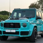 Mercedes-Benz G63 AMG Std 5.5L Petrol 2021 Model Year Blue Color Exterior  - Thumbnail 1