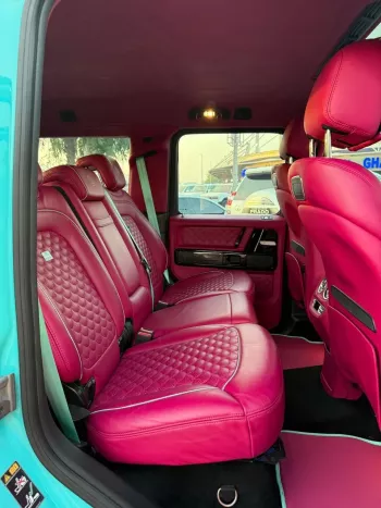 Mercedes-Benz G63 AMG Std 5.5L Petrol 2021 Model Year Blue Color Exterior 