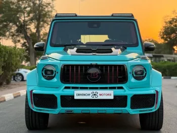 Mercedes-Benz G63 AMG Std 5.5L Petrol 2021 Model Year Blue Color Exterior 
