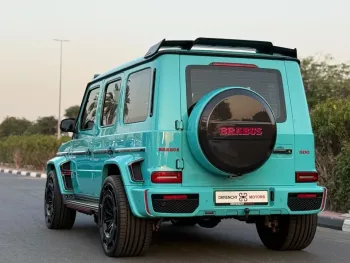 Mercedes-Benz G63 AMG Std 5.5L Petrol 2021 Model Year Blue Color Exterior 