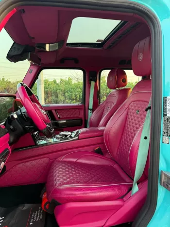 Mercedes-Benz G63 AMG Std 5.5L Petrol 2021 Model Year Blue Color Exterior 
