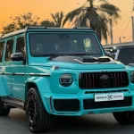 Mercedes-Benz G63 AMG Std 5.5L Petrol 2021 Model Year Blue Color Exterior  - Thumbnail 3