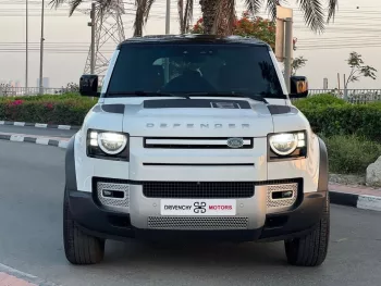 Land Rover Defender P400 110 S 3.0L Petrol 2023 Model Year White Color Exterior 