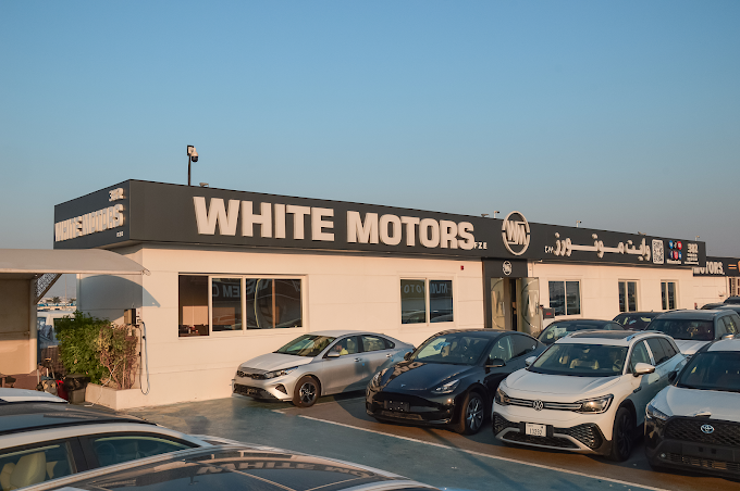 WHITE MOTORS FZE dealership logo