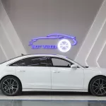 Audi A8 L 60 TFSI QUATTRO 2019 Model Year V8 GCC Specs White Color - Thumbnail 6