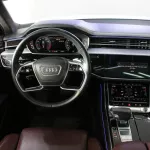 Audi A8 L 60 TFSI QUATTRO 2019 Model Year V8 GCC Specs White Color - Thumbnail 15