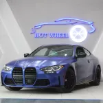 BMW M4 Competition 2022 Model Year V6 Petrol Blue Color Exterior - Thumbnail 2
