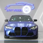 BMW M4 Competition 2022 Model Year V6 Petrol Blue Color Exterior - Thumbnail 3