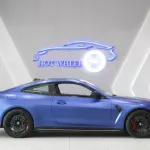 BMW M4 Competition 2022 Model Year V6 Petrol Blue Color Exterior - Thumbnail 5