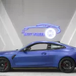 BMW M4 Competition 2022 Model Year V6 Petrol Blue Color Exterior - Thumbnail 7