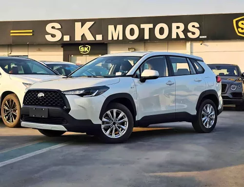 Toyota Corolla Cross Elite 2.0L Hybrid 2025 Model Year White Color Exterior