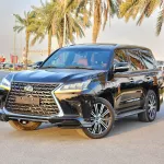 Lexus Lx570 5.7L Petrol V8 2020 Model Year Black Color Exterior - Thumbnail 1