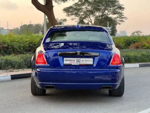 Rolls-Royce Ghost 6.6L Petrol 2019 Model Year Blue Color Exterior 