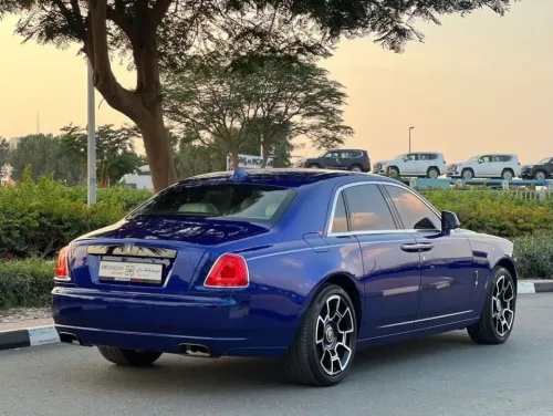 Rolls-Royce Ghost 6.6L Petrol 2019 Model Year Blue Color Exterior 