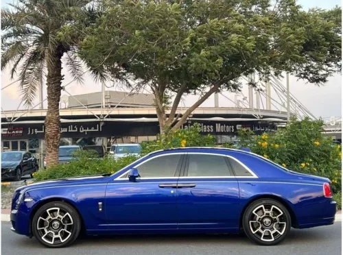 Rolls-Royce Ghost 6.6L Petrol 2019 Model Year Blue Color Exterior 