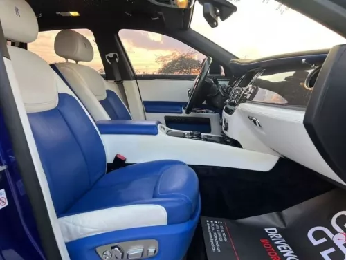 Rolls-Royce Ghost 6.6L Petrol 2019 Model Year Blue Color Exterior 