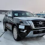 Nissan Armada 5.6L Platinum V8 Full Option 2025 Model Year Black Color Exterior - Thumbnail 2