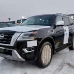 Nissan Armada 5.6L Platinum V8 Full Option 2025 Model Year Black Color Exterior - Thumbnail 1