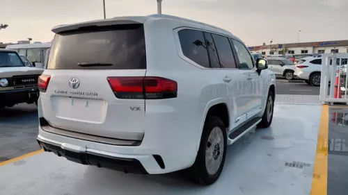 Toyota Land Cruiser VX 3.5L Twin Turbo 2025 Model Year White Color Exterior 