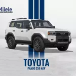 TOYOTA PRADO 250 ADVENTURE 2.8L 2025 MODEL YEAR WHITE COLOR EXTERIOR - Thumbnail 1