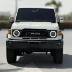 Toyota Land Cruiser LC71 Hard Top 2024 Model Year White Color Exterior  - Thumbnail 3