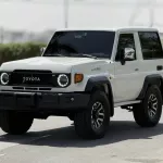 Toyota Land Cruiser LC71 Hard Top 2024 Model Year White Color Exterior  - Thumbnail 2