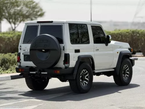 Toyota Land Cruiser LC71 Hard Top 2024 Model Year White Color Exterior 