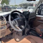 Toyota Land Cruiser LC71 Hard Top 2024 Model Year White Color Exterior  - Thumbnail 8