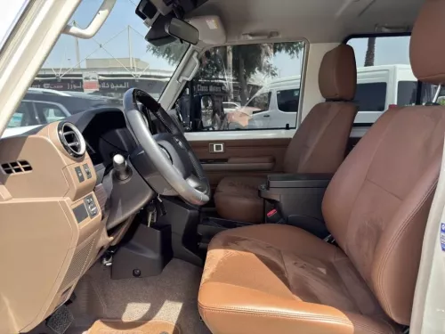 Toyota Land Cruiser LC71 Hard Top 2024 Model Year White Color Exterior 
