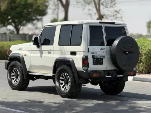 Toyota Land Cruiser LC71 Hard Top 2024 Model Year White Color Exterior 