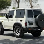Toyota Land Cruiser LC71 Hard Top 2024 Model Year White Color Exterior  - Thumbnail 6
